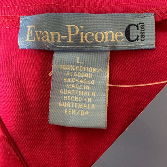 EVAN PICONE PINK TANK - SIZE L - NWT - Picture 4 of 6